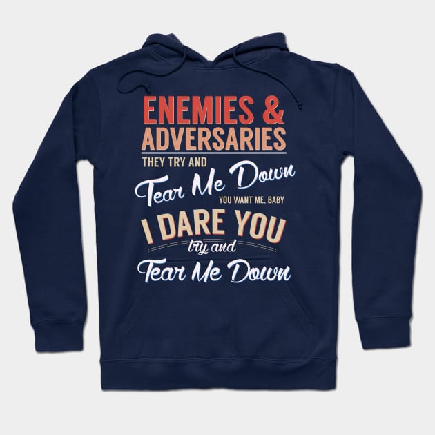 Tear Me Down Hoodie by byebyesally